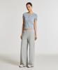Nyuballanseu Nbneg3W122 / Women Nb-Flowy Henley Neck Short Sleeve Tee (L/Blue)
