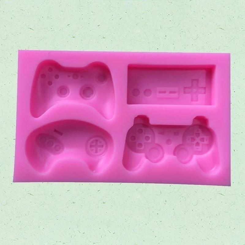 Funny Joystick Shape Silicone Mold DIY Resin Charms Tools Handmade Game Controller Molds