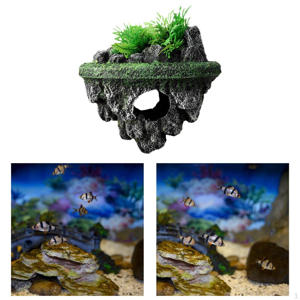 Aquarium Decor Fish Tank Decorations Landscaping Decoration Stone Ornament for
