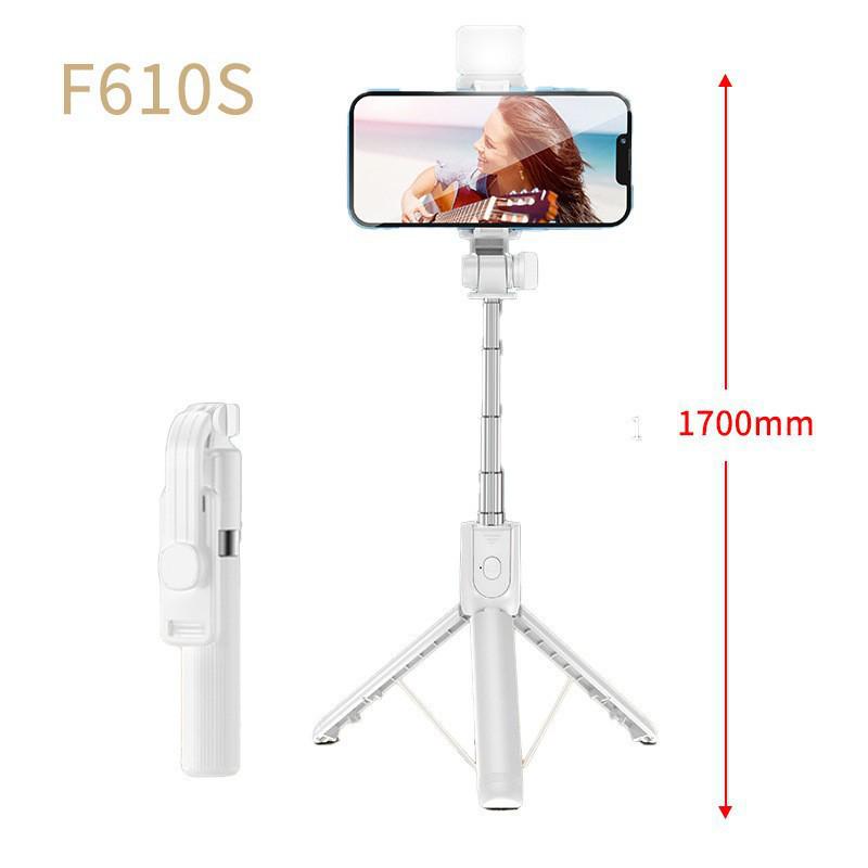 Mini Portable Bluetooth Selfie Stick & Tripod with Remote Control for Live Streaming and Phone Holder