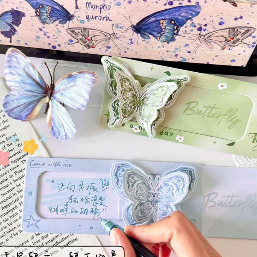 5-Pack Set Material Kit Butterfly Pull-out Card Creative Handmade Surprise Postcard DIY Romantic Wedding Party Invitations