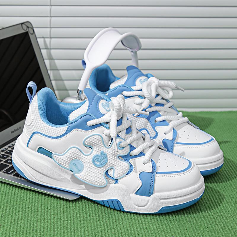 Famous brand men's shoes summer mesh breathable snake pattern student board shoes