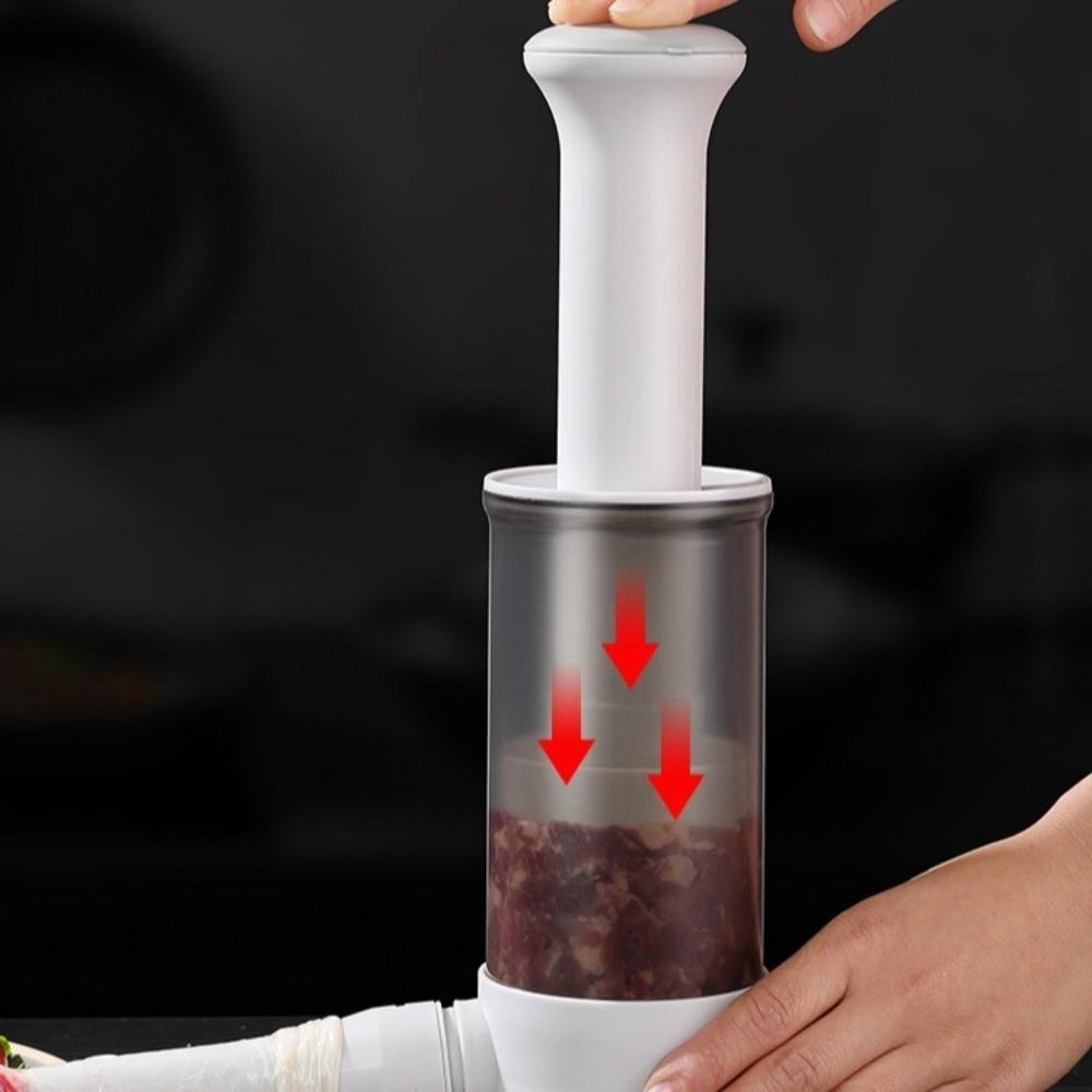 Plastic Manual Sausage Maker Heavy Duty Sausage Filling Tool Sausage Filling Machine  Cooking