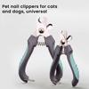 Pet Nail Clippers Portable Pet Nail Trimmer Safe Cat Nail Clippers with Safety Guard To Avoid Overcutting Grooming Tool for Cats Dogs