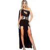 Ancient Greek Goddess Costume Set Women One-shoulder Sexy Greek Dresses