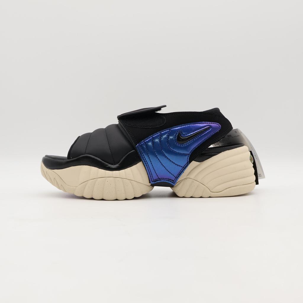 DV2136-900 Nike Air Adjust Force Sandal Black and Sanddrift (Women's)