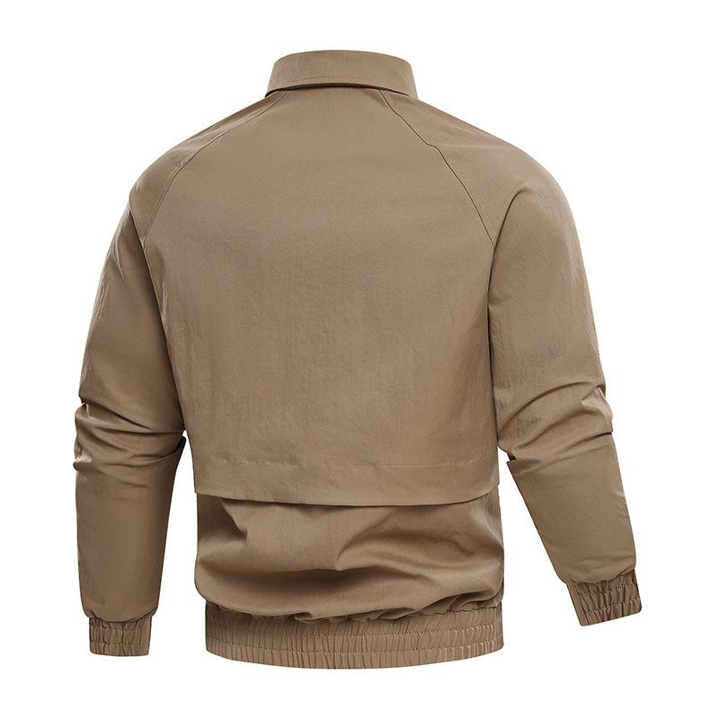 Spring New Versatile Jacket Slim-fit Trendy Jacket Fashion Casual Lapel Jacket