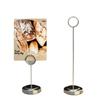 Stainless Steel Vertical Memo & Card Holder Stand