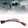 For TRX Plug to 4.0 Banana Plugs Connector Adapter Battery Charger Cable for RC Car/Plane