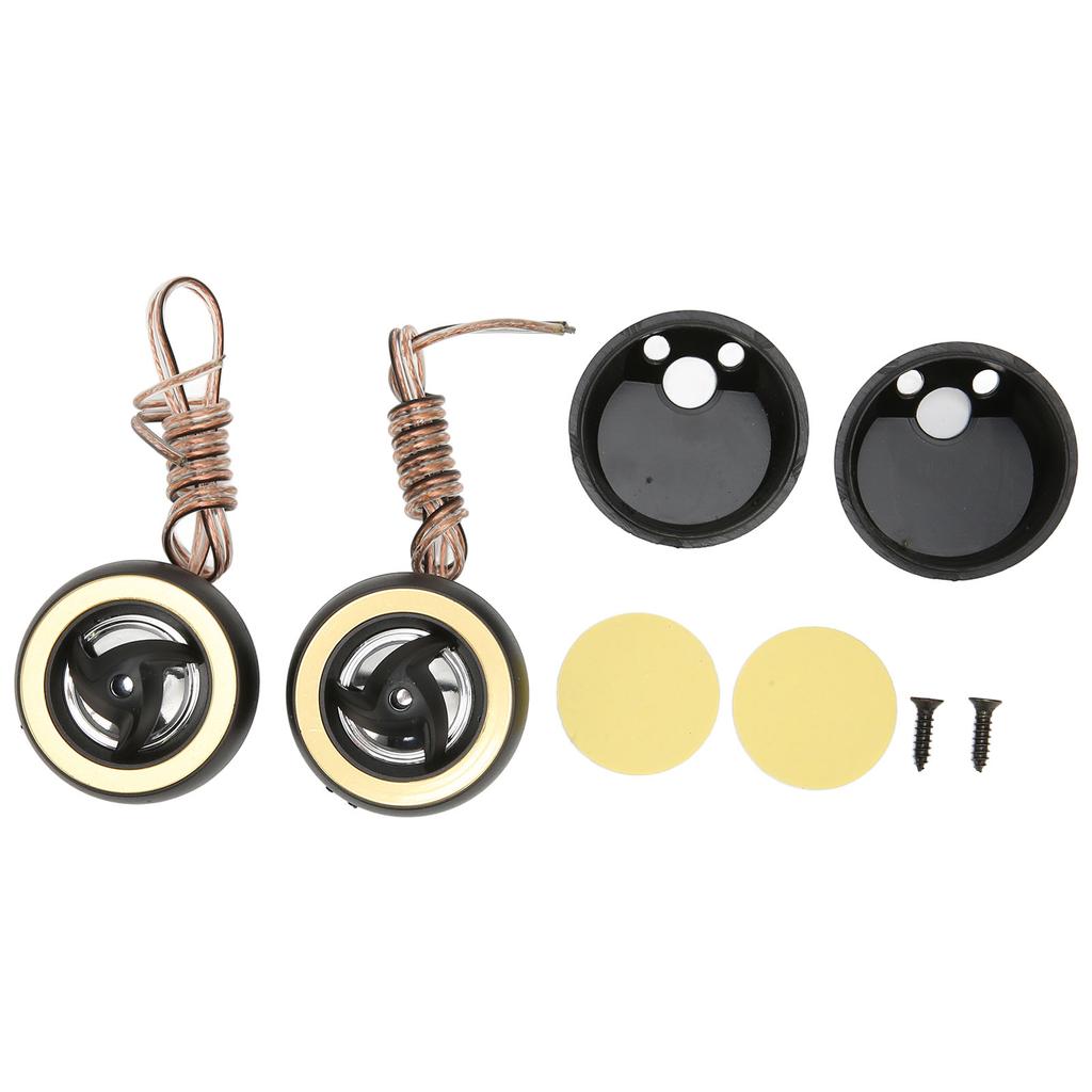 2 Stück 150W Kalottenhochtöner 4 Ohm Eingebaute Kondensatoren Lautsprecher für Alle Auto-Audiosysteme