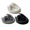 3D Printed Fantasy Dragon Jewelry Tray, Gothic Winged Dragon Desktop Organizer, Mythical Dragon Figurine Key Bowl for Bedside Nightstand, Home Decor