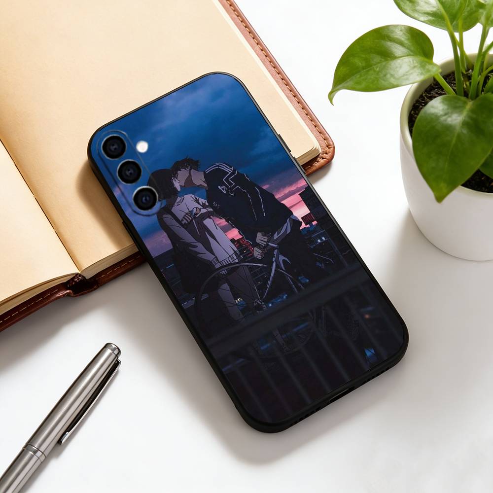 Manhwa  Phone Case For Samsung Galaxy A73,A72,A71,A70,A53,A52,A51,Soft Silicone Black Cover