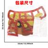 Christmas Nonwoven Attractive Fabric Door And Window Stickers With Joyful Designs Snowman