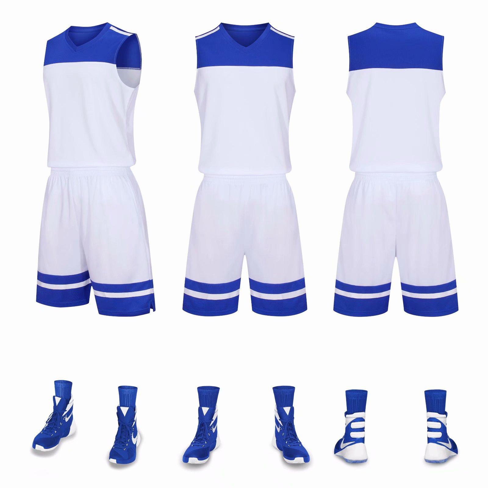 New adult children s basketball jersey set DIY printed game training sports jersey sleeveless basketball jersey wholesale XS белый