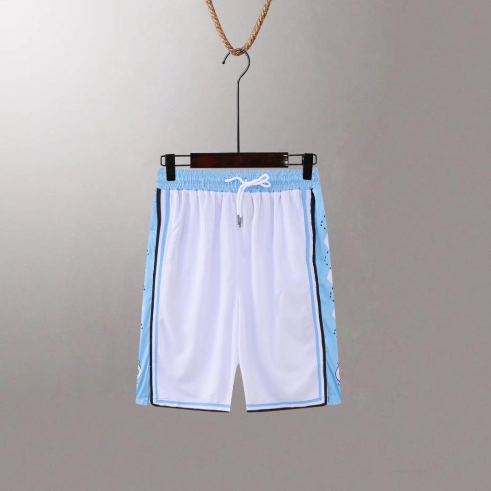 Unisex Trendy Basketball Shorts: Double-Layer Mesh, Above-Knee, Breathable, Quick-Dry for Sports Training