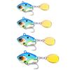 Spoon Wobbler For Fishing Lure Accessories Tackle Sea Jigs Artificial Bait Hard Spinner Trout Vibration Tackle Pesca Metal Vib
