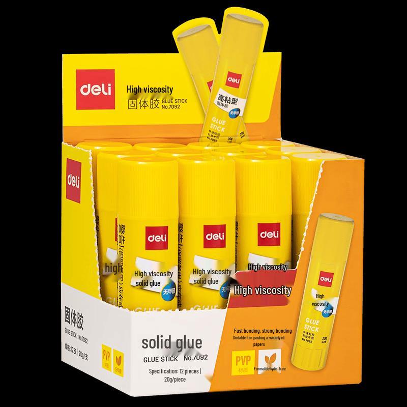 Deli High Viscosity PVP Solid Glue Stick