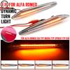 2X Dynamic LED Side Marker Light Arrow Turn Signal Blinker Indicator Lamp For Alfa Romeo 159 Sportwagon typ Boera Spider typ 939