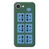 For iPhone 16e Case Socket Pattern Printing Straight Edge TPU Phone Back Cover