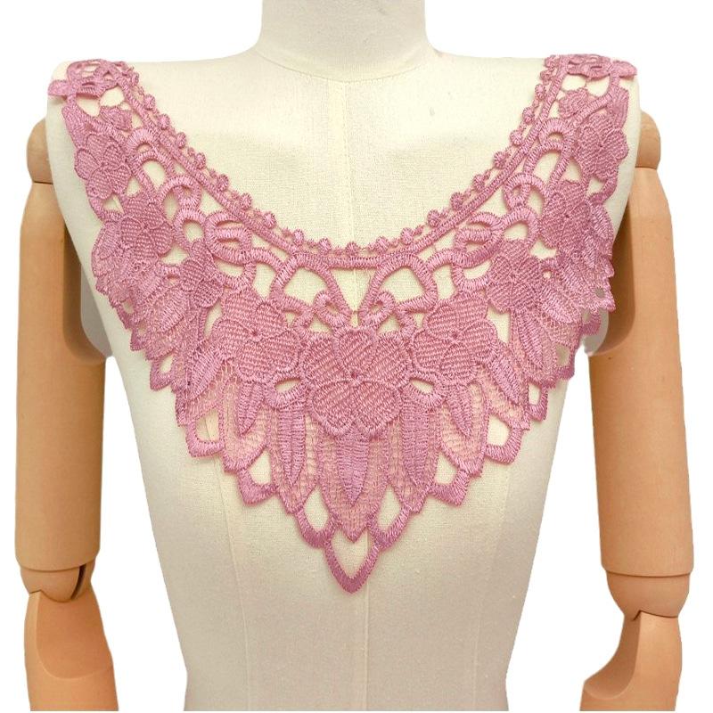 Water Soluble Lace, Embroidery, Polyester Silk, Corsage, Collar, Embroidery Collar, Fake Collar DIY Lace Accessories