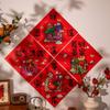 Chinese Style Snake Year Door Sticker Blessing Words Red Couplets  Chinese New Year