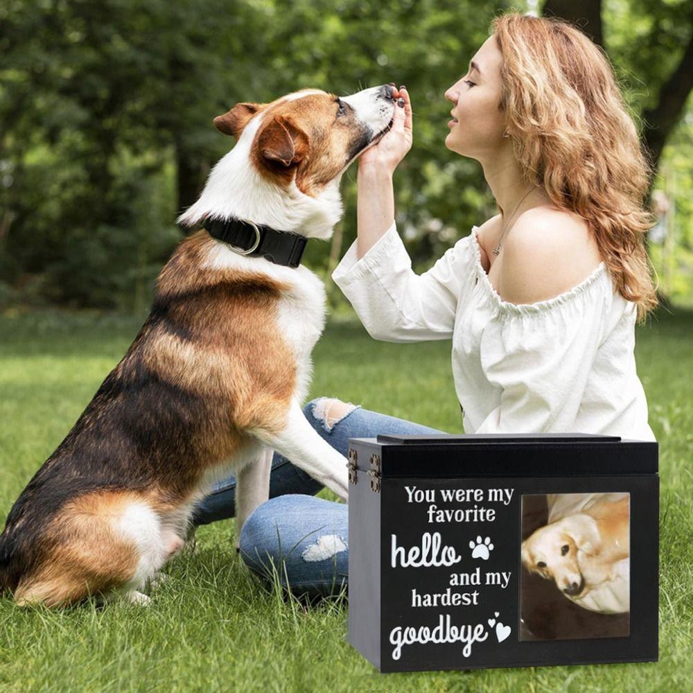 

Универсальная урна для собак, большая коробка для кремации домашних животных, аксессуары для золы для домашних животных