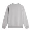Li Ning Comfortable Casual Crew Neck Pullover Sweatshirt Men Sweatshirt Moon-Surface-Gray AWDU609-2