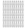 2025+ 50 Pack of 2-Inch Heavy-Duty Steel Safety Pins - Ideal for Blankets, Clothing, Crafts, and Canvas Work - Black