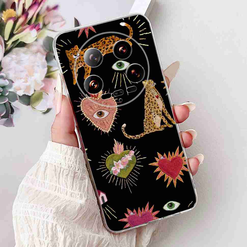 Case For Xiaomi 14 Ultra Butterfly Silicone Soft Phone Cover For Xiaomi Mi 14 Mi14 Ultra Shockproof Back Fundas Xiaomi 14Ultra