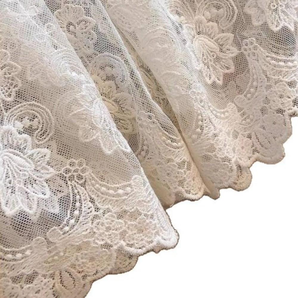 Transparenter Sicherheitsrock Petticoat Hohe Taille Netz Unterrock Slips Kleid Mädchen