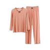 [House Yayoi] Pajamas, Long Sleeves, Women's, Top and Bottom Set, Room Wear, Long Pants, Round Neck, Good Sleep, Cute, Hospitalization Loungewear,