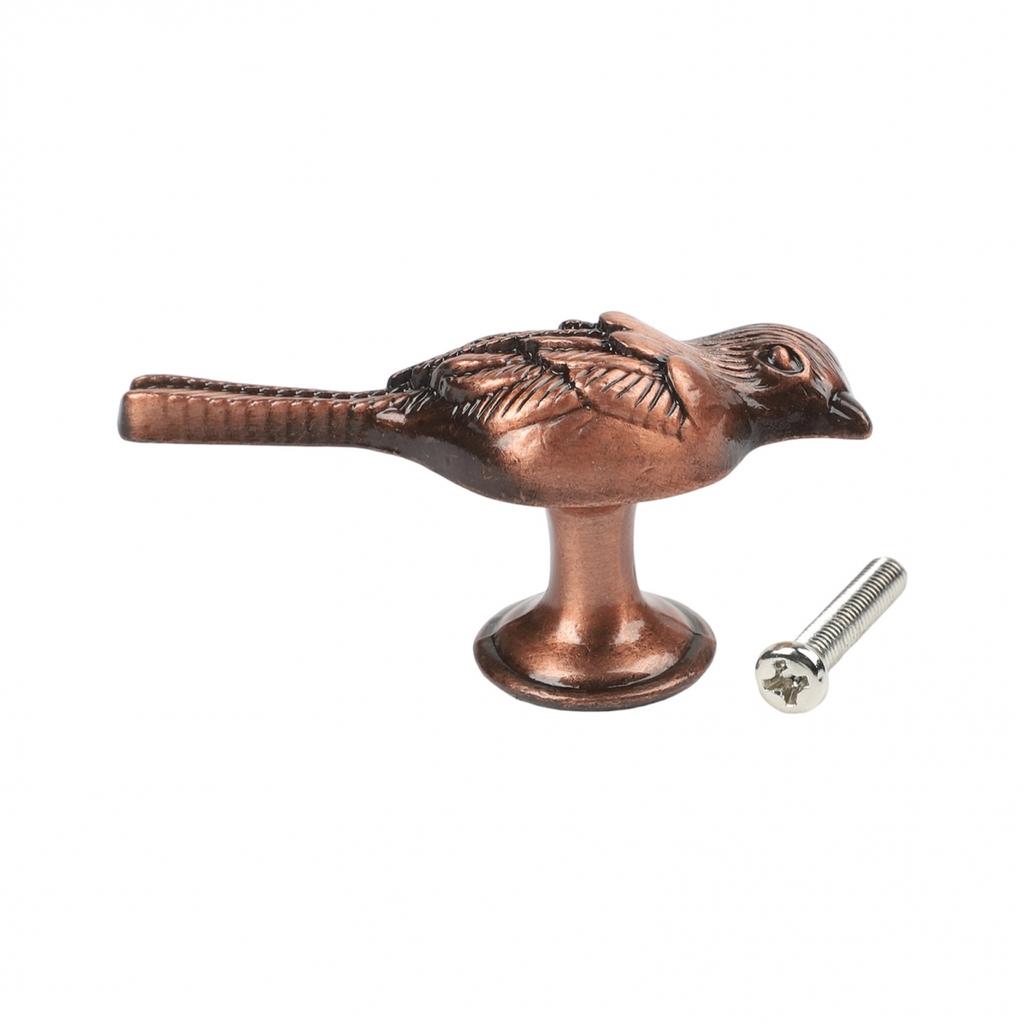 Bird Shaped Handle Drawer Pulls Zinc Alloy Knobs Everyday Use