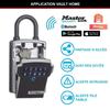 MASTER LOCK Boîte à Clé Connectée - Bluetooth ou Combinaison - A Anse