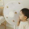 Waterproof Round Electric Fan Cover Bear Embroidery Electric Fan Dust Bag  Office