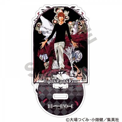 Death Note Diorama Support Acrylique Light Yagami Ryuk Rem