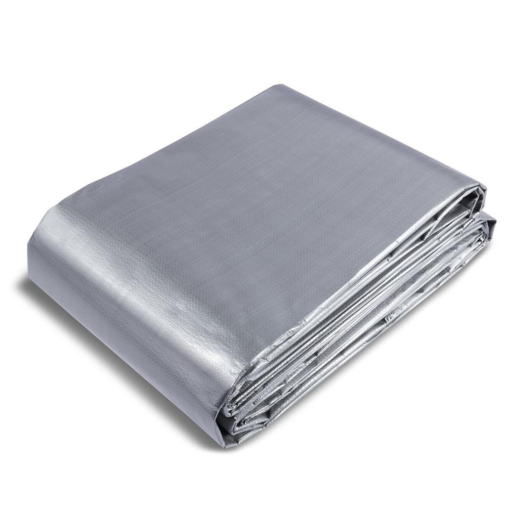 Tarp Waterproof 20x30 ft, Plastic Poly Tarp Cover 10 Mil, Multi Purpose Tear UV and Temperature Resistant Outdoor Tarpaulin with High Durability