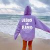 Sudaderas con capucha cristianas de Jesús, Sudadera con capucha a la moda para mujer, sudaderas con estampado de letras, abrigos Harajuku, sudadera para mujer, jerséis de gimnasio, ropa para mujer