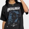 Bawełniane ubrania Solid Snake, Koszulka unisex Metal Gear Solid, Vintage T-shirt z krótkim rękawem i okrągłym dekoltem, Koszulka z krótkim rękawem i okrągłym dekoltem, Koszulka Metal Gear