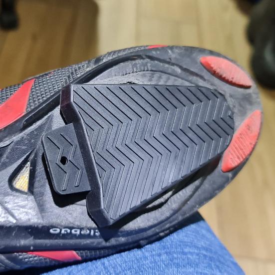 1 paio di strisce antiscivolo Copri tacchette per pedali in gomma a sgancio rapido Copri tacchette per pedali per bicicletta durevoli Accessori per bici