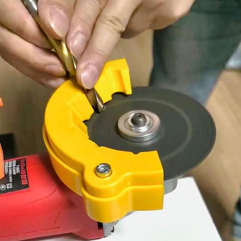 Drill Bit Sharpener - Drill Bit Grinding Attachment, Angle Grinder Drill Bit Sharpener For All Bits, Drill Bit Grinder Tool