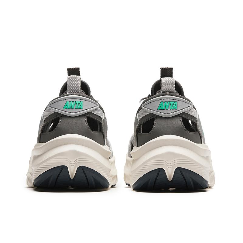 Anta Fu Yao Men Retro Trendy Casual Dad Shoes Silver Gray Dark Gray Mint Green 912428502-5