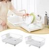 Iron Dish Rack Tools Non-Mildew Drain Basket For Kitchen