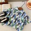 2026 Boys' Trendy Summer Short-Sleeve Shirt: Stylish & Cool Children's Fashion