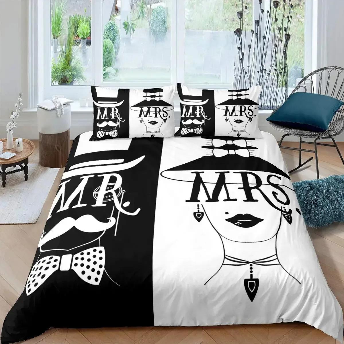 

Cat Side And My Side Black White Cat Modern Romantic Theme Comfortable Duvet Quilt Cover Pillowcase Bedding Set Children Bedroom 70x133cm