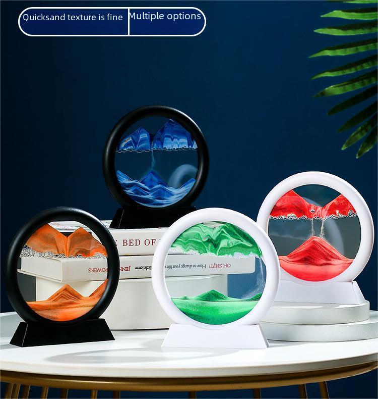 3D Quicksand Painting Ornament - Small Hill Home Decor & Stress Relief Gift