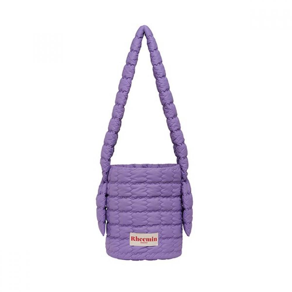 

Rheemin Quilted Bucket Cross Nugget Purple Single option
