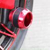 2x Universal Aluminum Alloy Motorcycle Falling Protector Explosion-proof Front Fork Cups Sliders Crash Safty Accessories