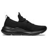 Li Ning Cloud Comfort Cushioning Slip Resistant Abrasion Resistant Breathable Rebound Low top Casual Shoes Men's Black AGLU169-3