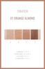 Ririmew In the Mirror Eye Palette Sashihara Produced Orange [Rino Cosmetics/Eyeshadow Palette] (01 Almond)