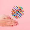Q0Kb Colorful Wand Stress Relief Toy Rotating Lollipop Creatively Art Decoration Office Decompression Boy Girls